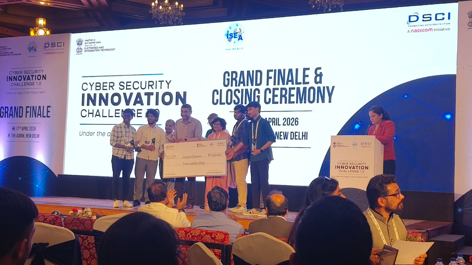 Winning the ₹2 Lakh Prize